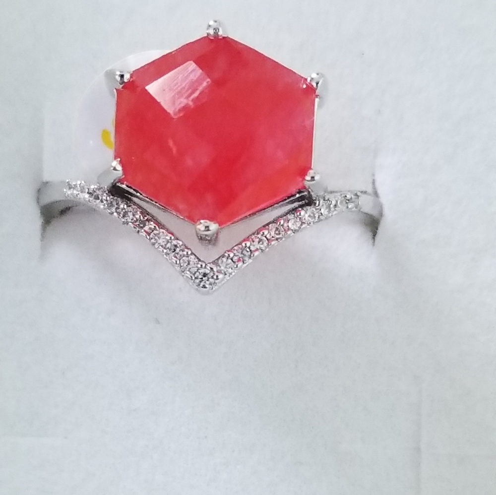 RED QUARTZ RING - Picture 3 of 10